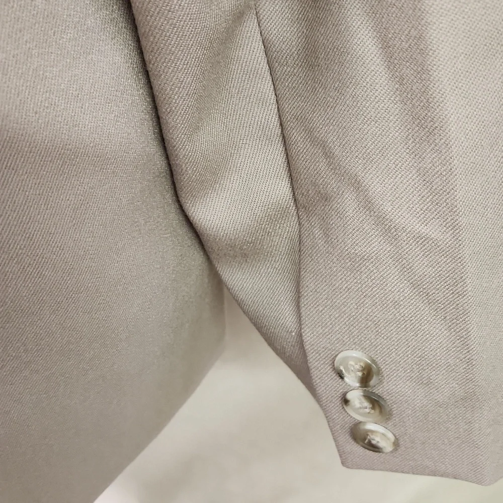 Pendleton Wool Blazer in Light Tan Size 16